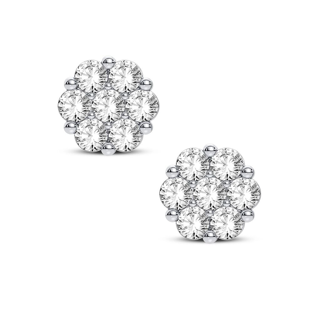 10K 2.00CT Diamond Earring - Image 2