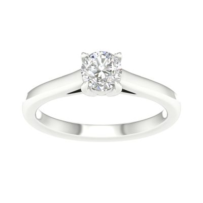 14K 0.75ct Certified Lab Grown Diamond Ring ( IGI Certified )