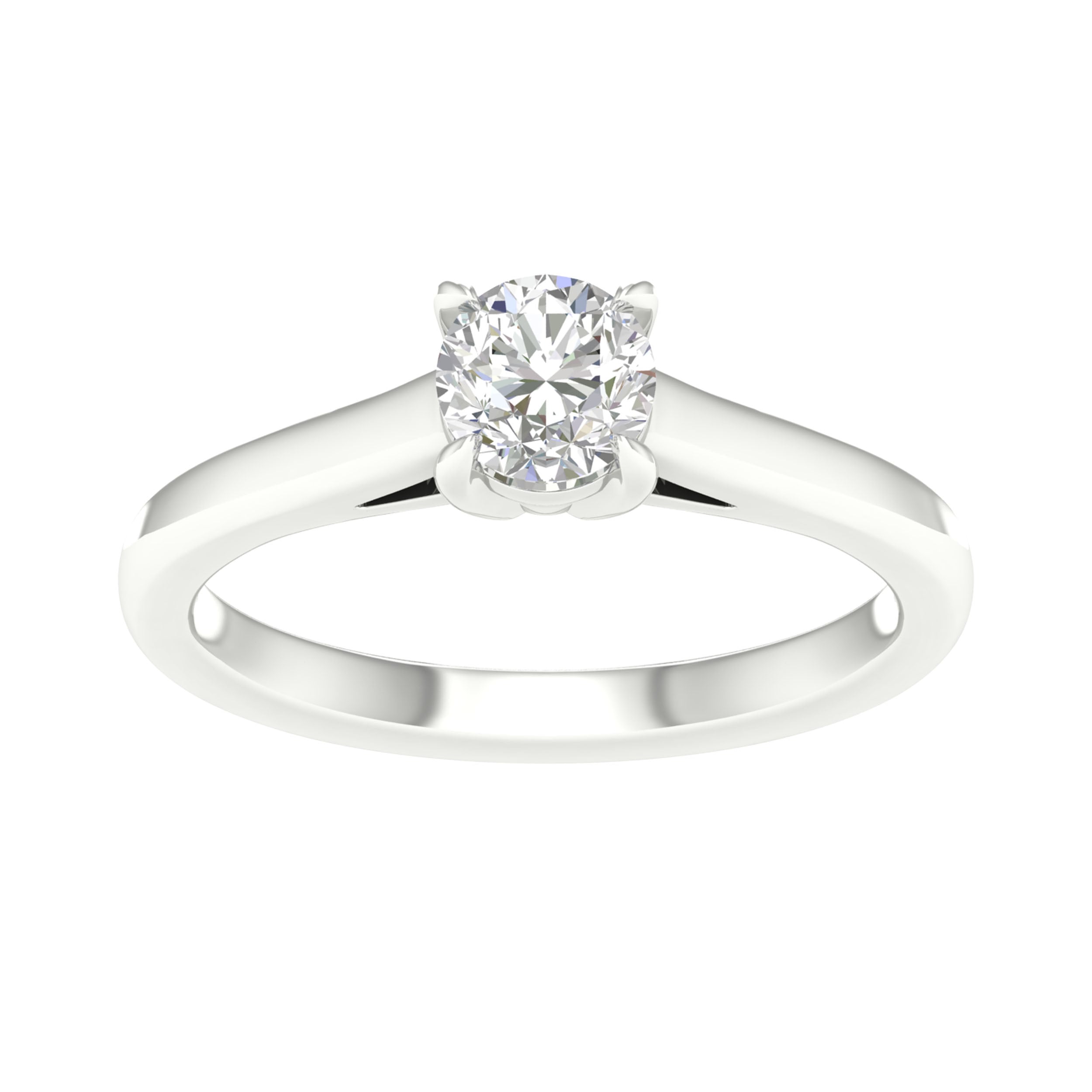 14K 0.75ct Certified Lab Grown Diamond Ring ( IGI Certified )