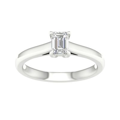 14K 0.50CT Certified Lab Grown Diamond Ring ( IGI Certified )