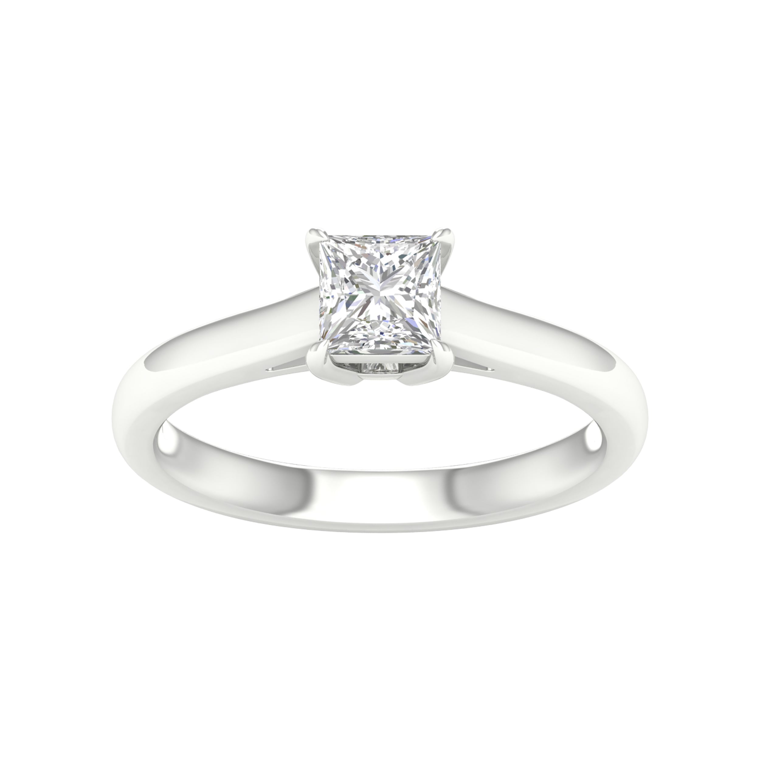 14K 0.75CT Certified Lab Grown Diamond Ring ( IGI Certified )