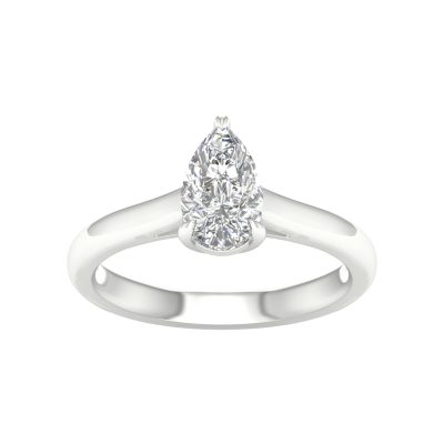 14K 1.00CT Lab Grown Engagement Ring ( IGI Certified )