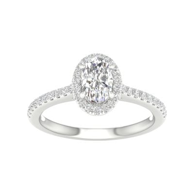 14K 1.00CT Certified Lab Grown Diamond Ring ( IGI Certified )