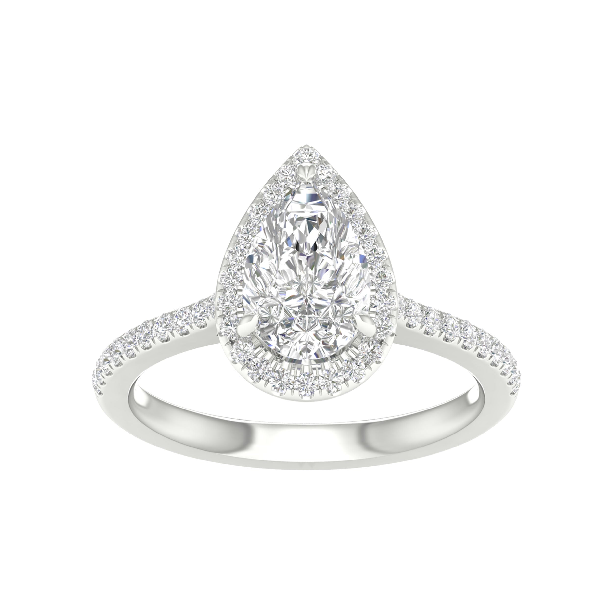 14K 1.75CT Certified Lab Grown Diamond Ring ( IGI Certified )