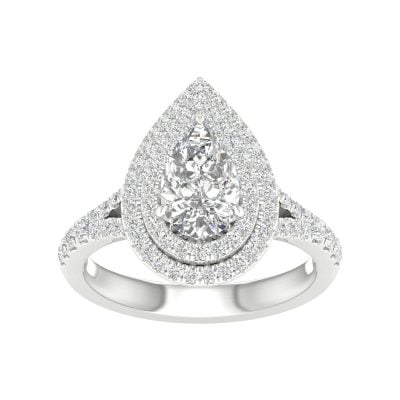 14K 2.00CT Certified Lab Grown Diamond Ring ( IGI Certified )