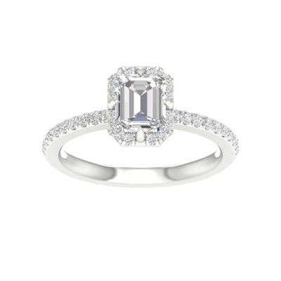 14K 1.25CT Certified Lab Grown Diamond Ring ( IGI Certified )