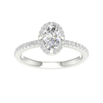 14K 1.25CT Certified Lab Grown Diamond Ring ( IGI Certified )