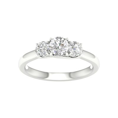 14K 1.00CT Certified Lab Grown Diamond Ring ( IGI Certified )