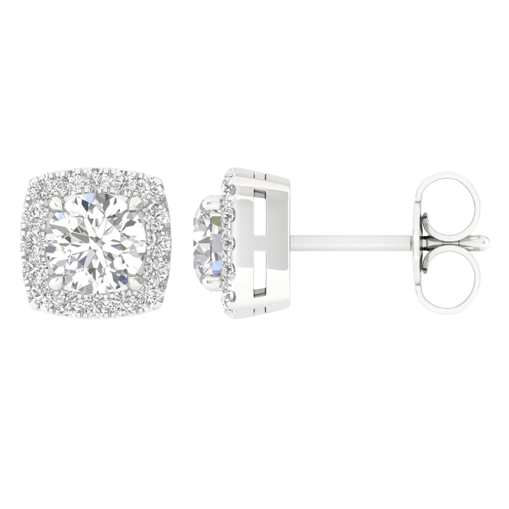 14K 1.16CT Lab Grown Earrings - Image 2