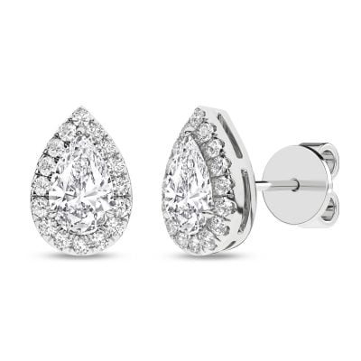 14K 2.25ct Certified Lab Grown Diamond Earrings
