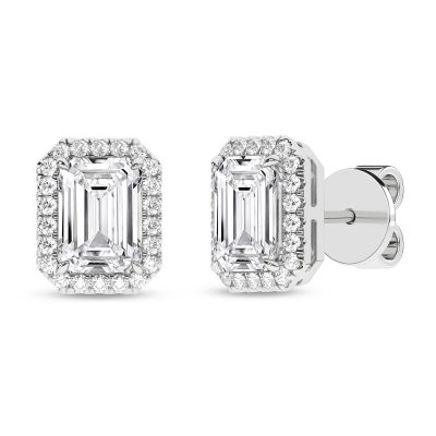 14K 2.25ct Certified Lab Grown Diamond Earrings