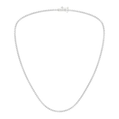 14K 6.00CT Certified Lab Grown Diamond Necklace ( IGI Certified )