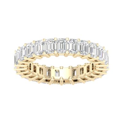 14K 5.00CT Certified Lab Grown Diamond Bands ( IGI Certified )