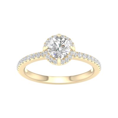 14K 1.25CT Certified Lab Grown Diamond Ring ( IGI Certified )