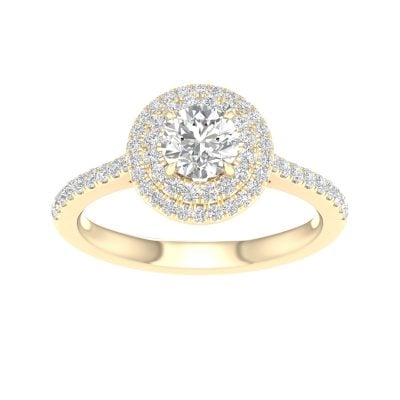 14K 1.15CT Certified Lab Grown Diamond Ring ( IGI Certified )