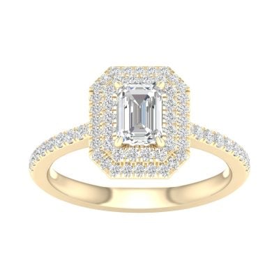 14K 1.15CT Certified Lab Grown Diamond Ring ( IGI Certified )