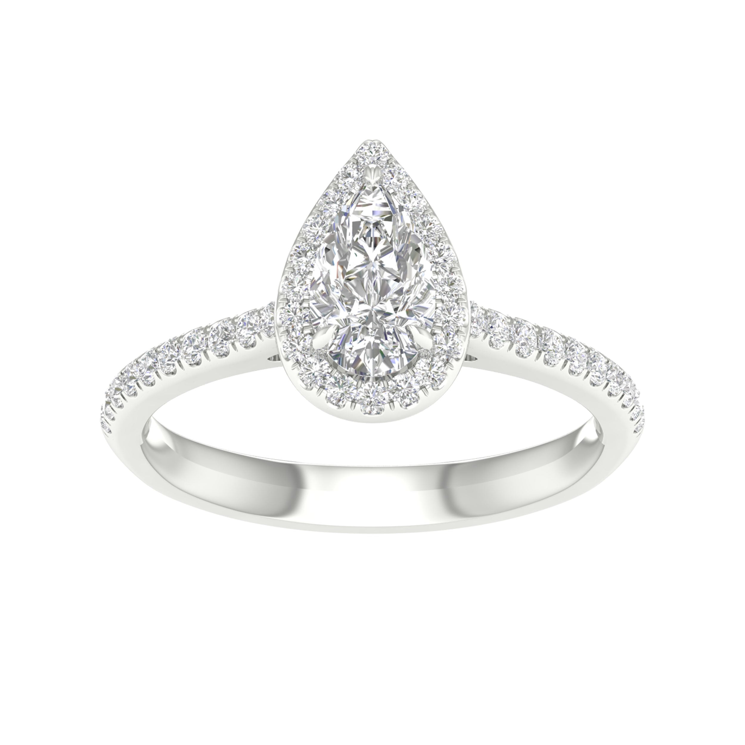 14K 1.25CT Certified Lab Grown Diamond Ring ( IGI Certified )