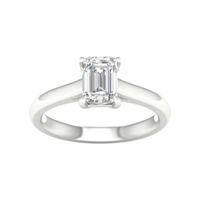 14K 1.50CT Lab Grown Solitare Ring