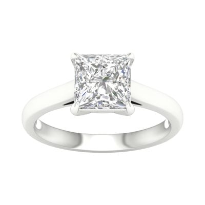 14K 5.00CT  Certified Lab Grown Diamond Ring ( IGI Certified )