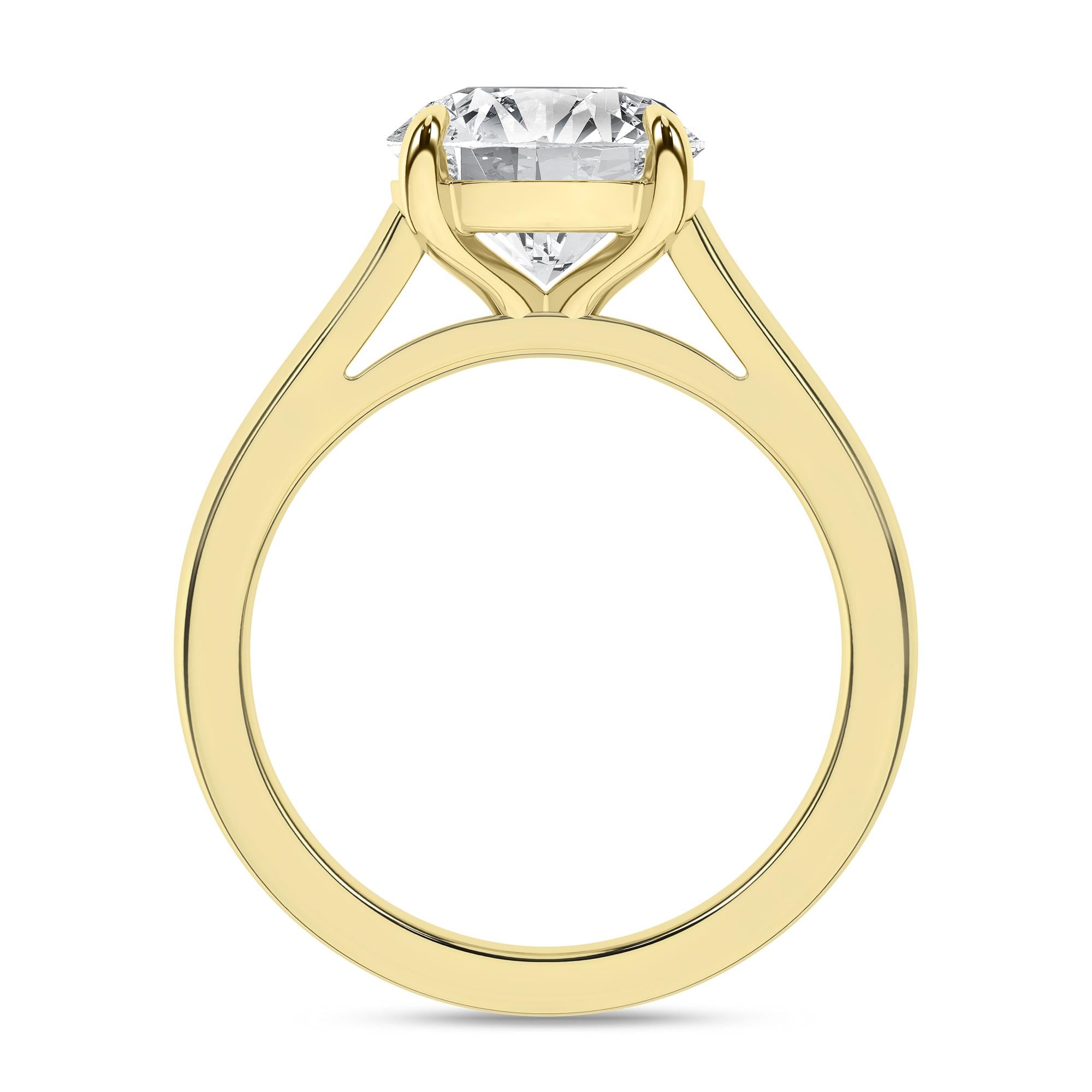10K 0.50CT Certified Lab Grown Diamond Ring - Image 4