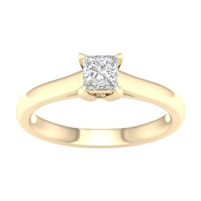 14K 0.50CT Certified Lab Grown Diamond Ring ( IGI Certified )