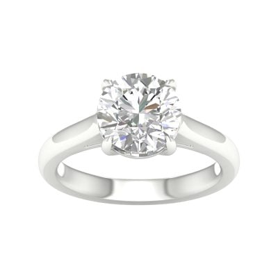 14K 4.00CT Certified Lab Grown Diamond Ring ( IGI Certified )