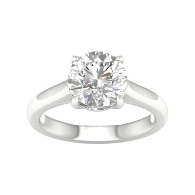 14K 5.00CT Certified Lab Grown Diamond Ring ( IGI Certified )