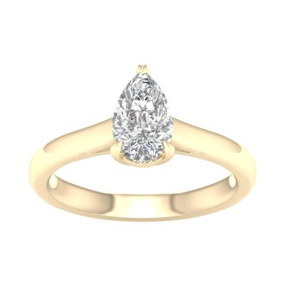 14K 1.00CT Certified Lab Grown Diamond Ring ( IGI Certified )