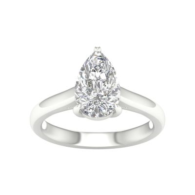 14K 2.50CT Certified Lab Grown Diamond Ring ( IGI Certified )