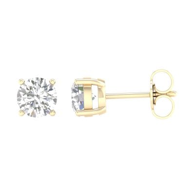 14K 1.50CT Certified Lab Grown Diamond Earring ( IGI Certified )