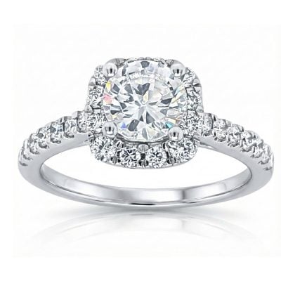 14K 1.50CT Lab Grown Diamond Engagement Ring
