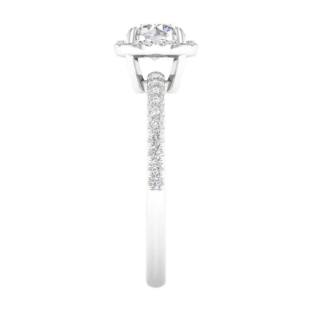 14K 1.25ct Lab Grown Engagement Ring - Image 2