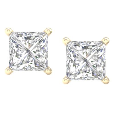 14K 2.00 CT Lab Grown Diamond Stud Earrings