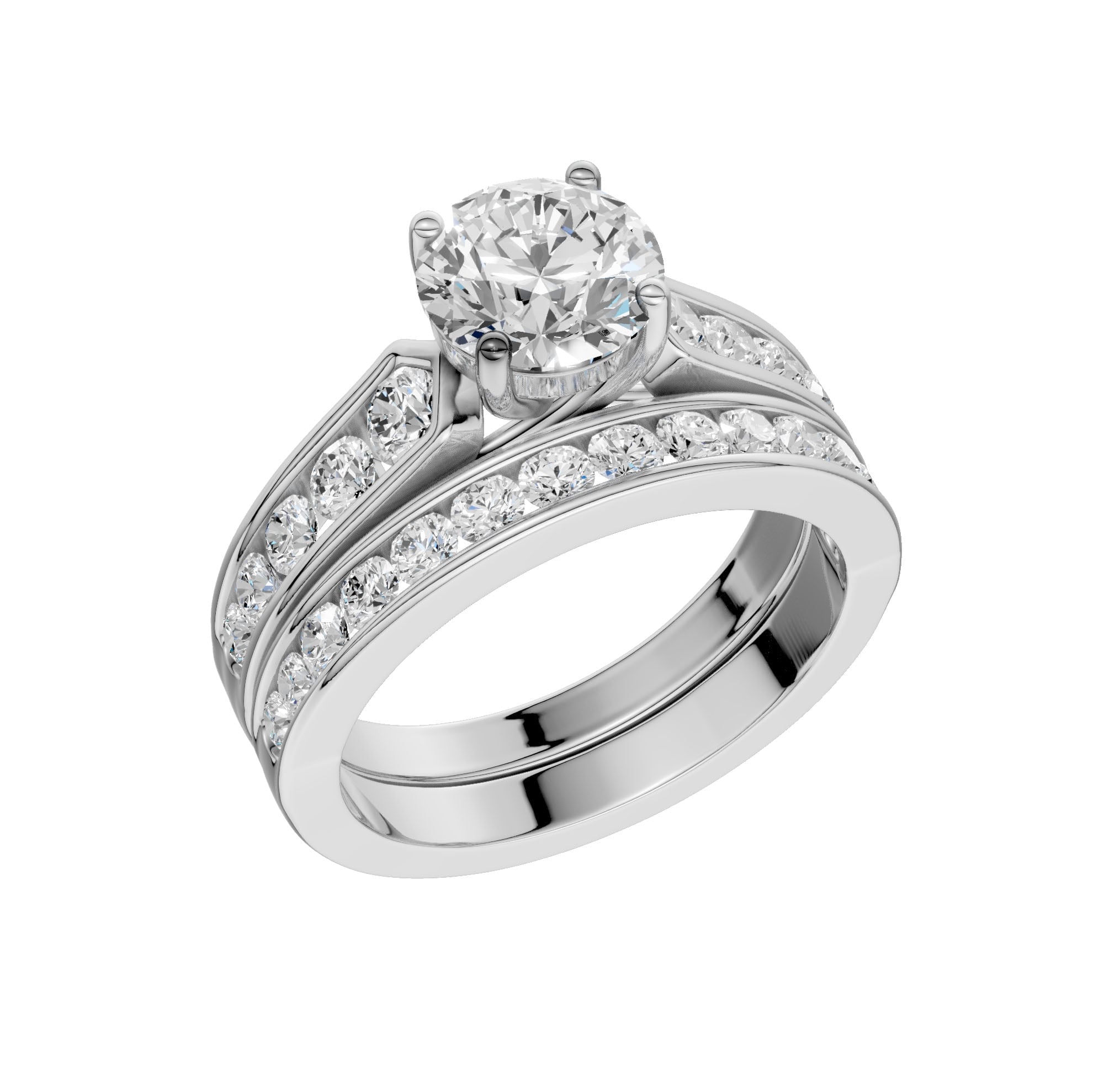14K 2.00CT Lab Grown Diamond Bridal - Image 4