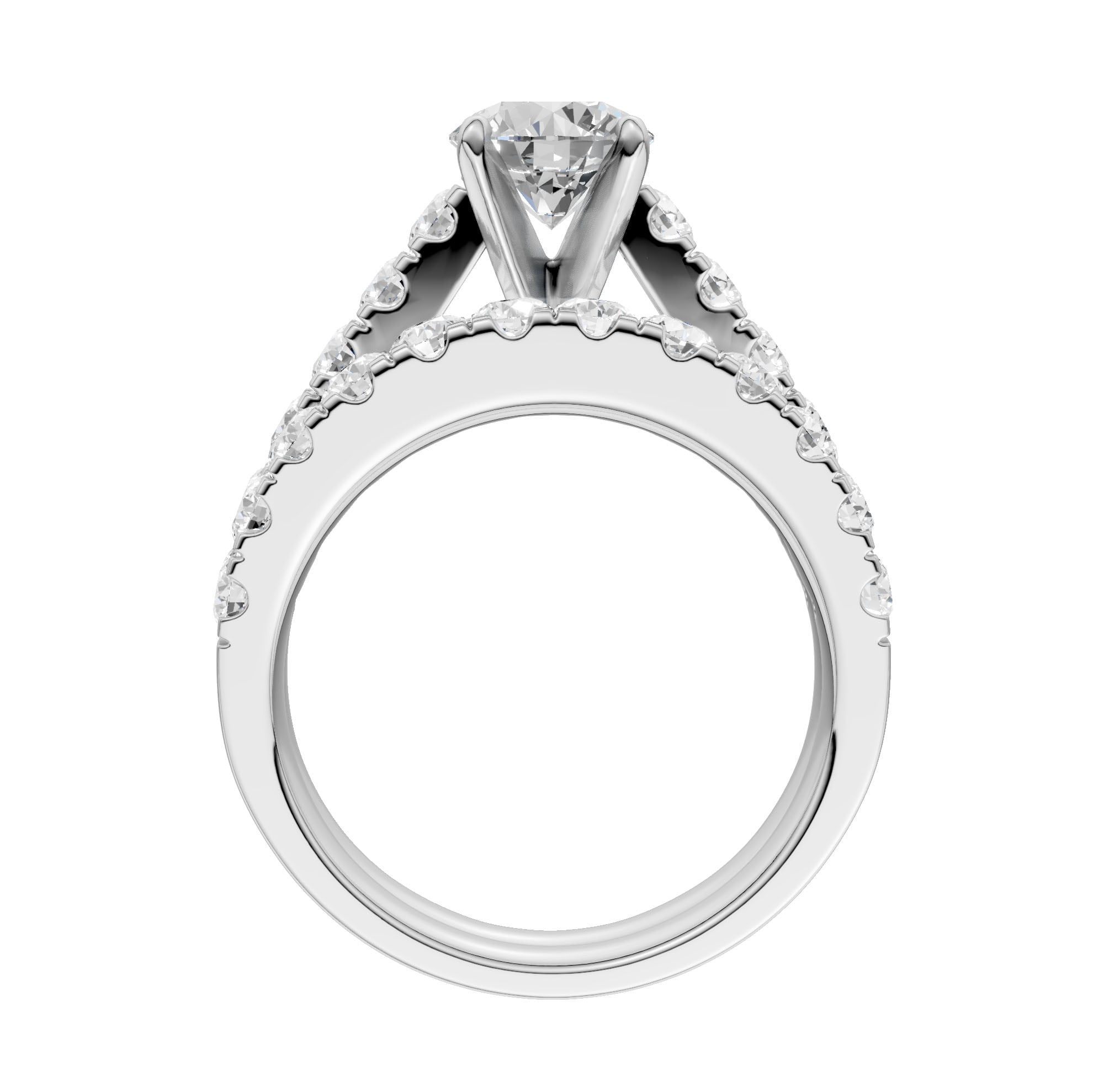 14K 2.40CT Lab Grown Diamond Bridal - Image 4