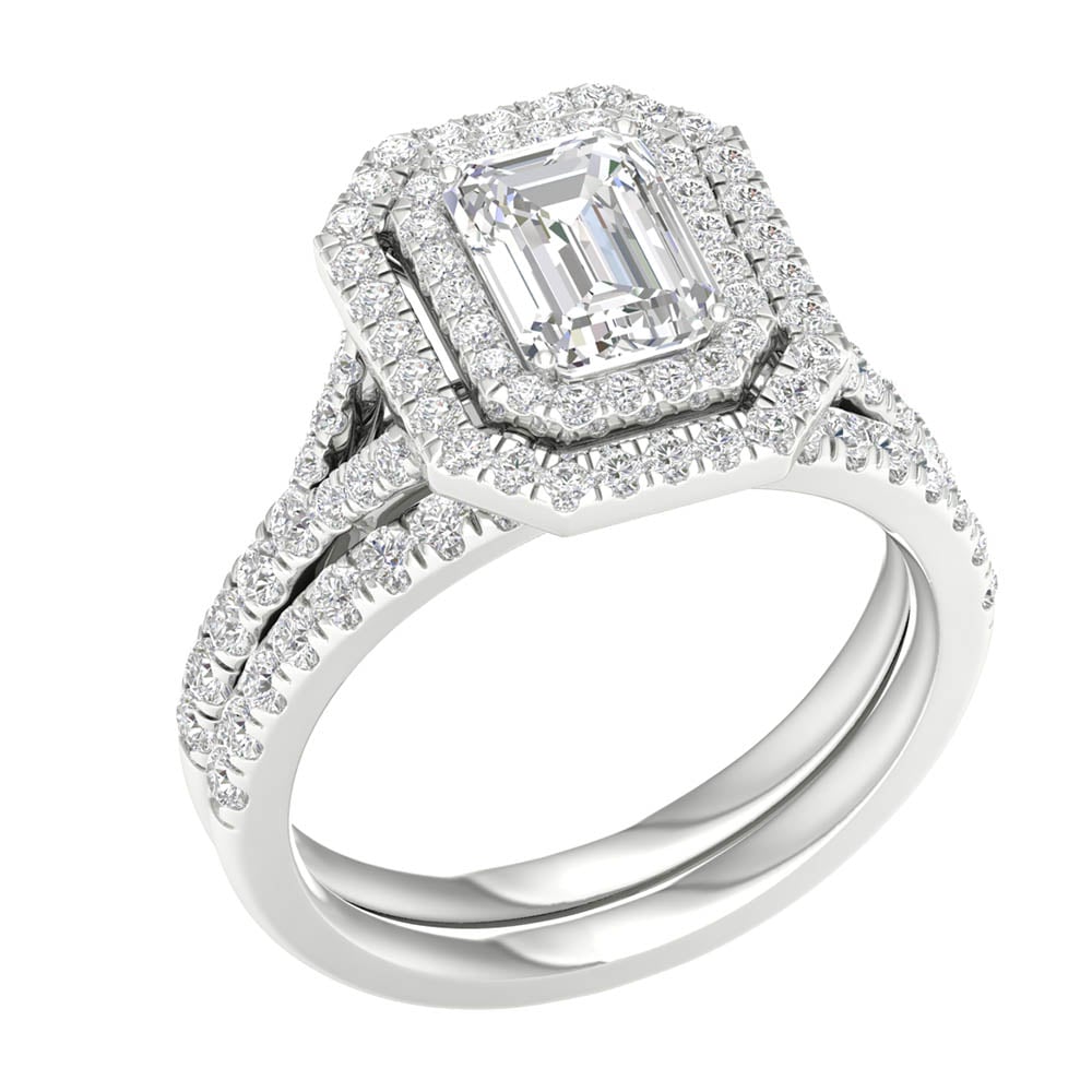 14K 1.75CT Lab Grown Diamond Bridal Ring - Image 3