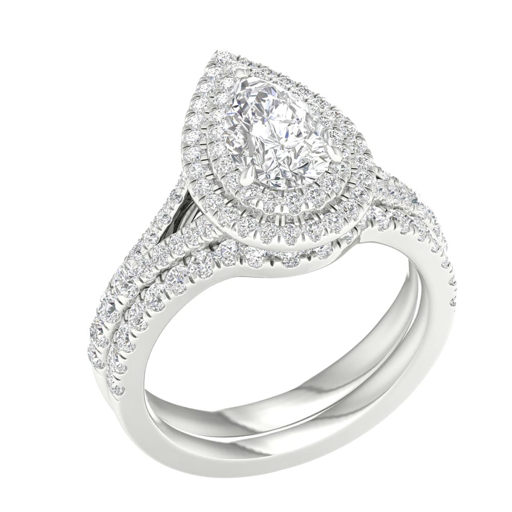 14K 1.75CT Certified Lab Grown Engagement Ring - Image 4