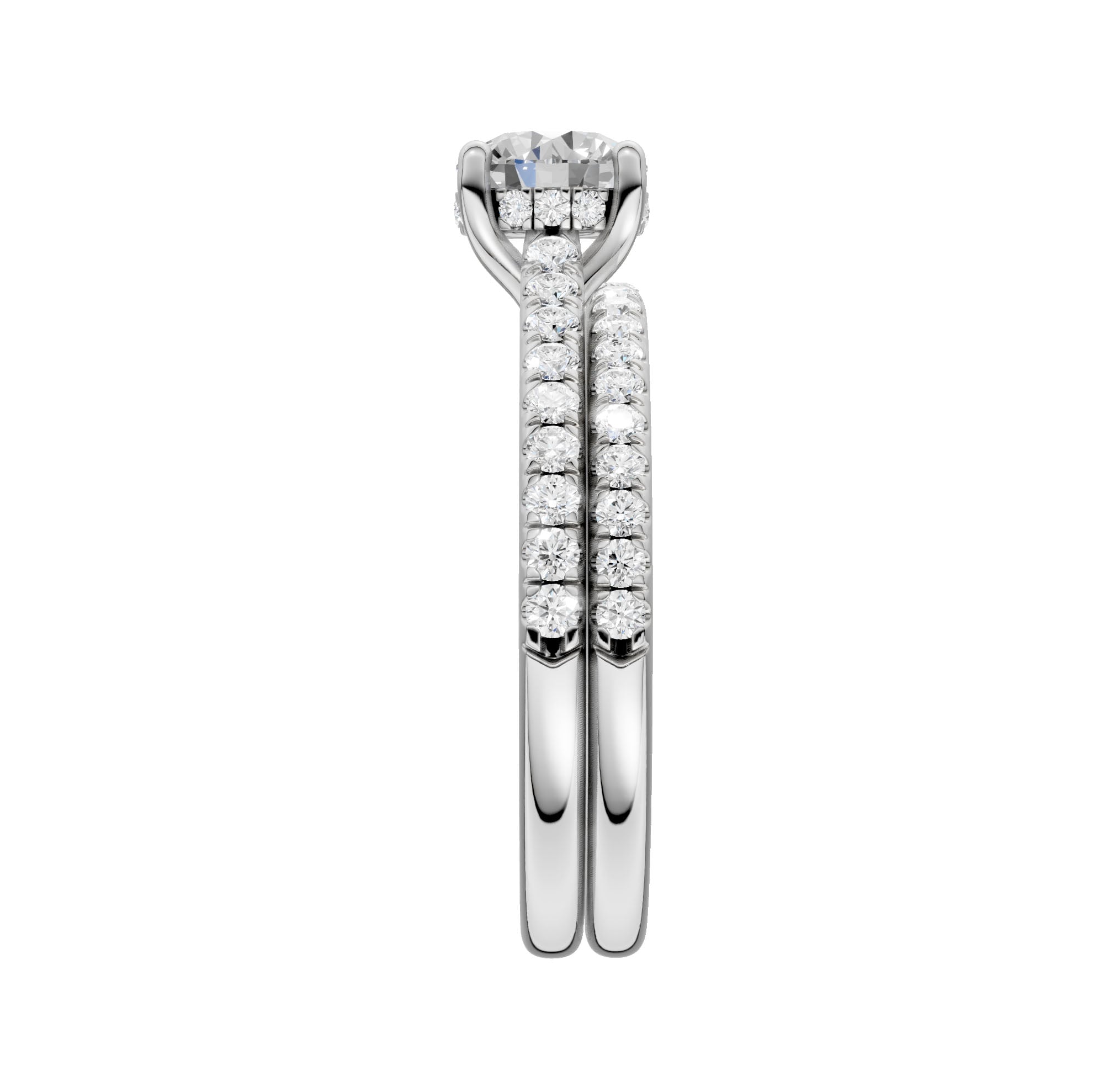14K 1.50CT Lab Grown Diamond Bridal - Image 2