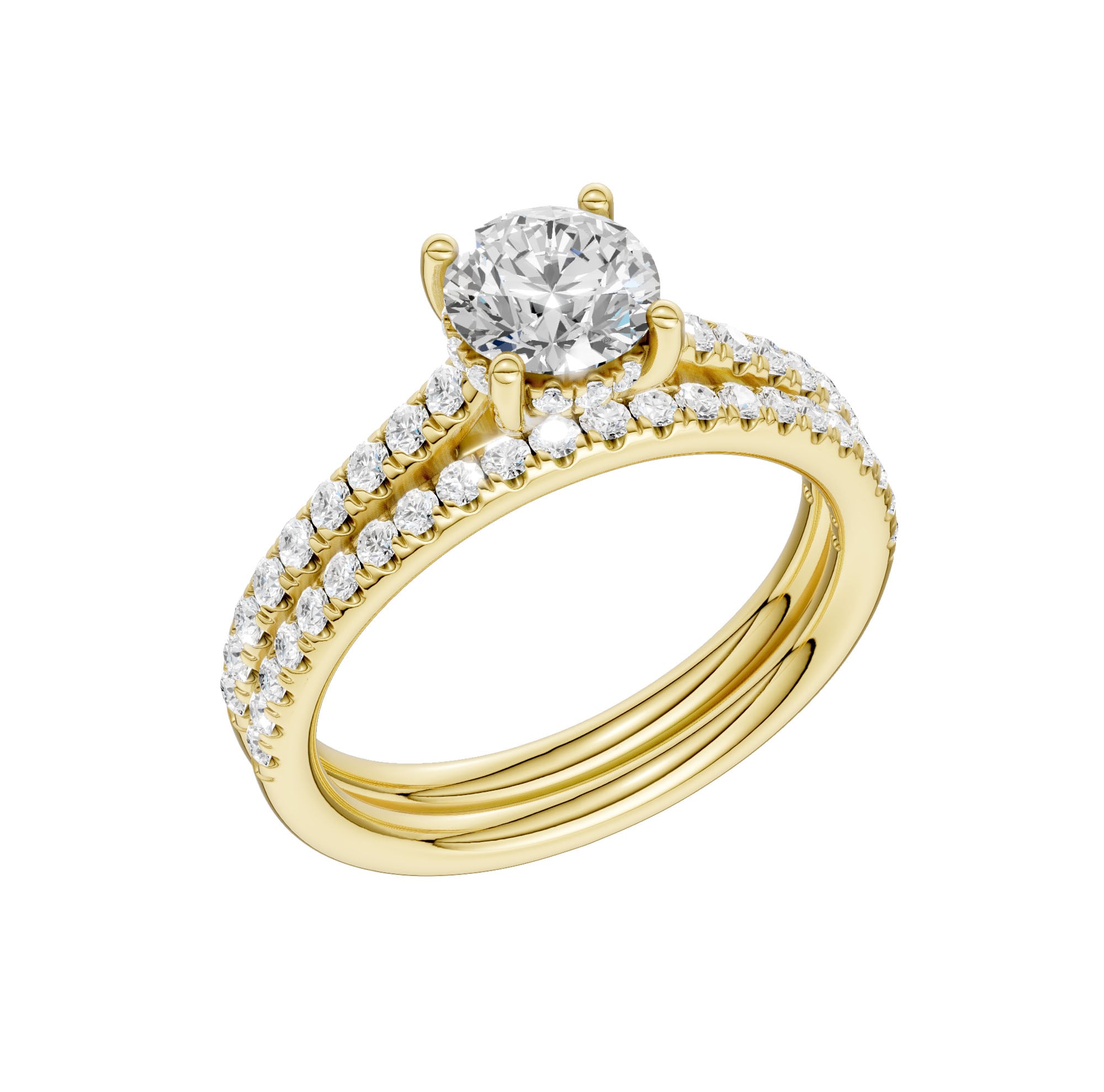 14K 1.50CT Lab Grown Diamond Bridal - Image 4