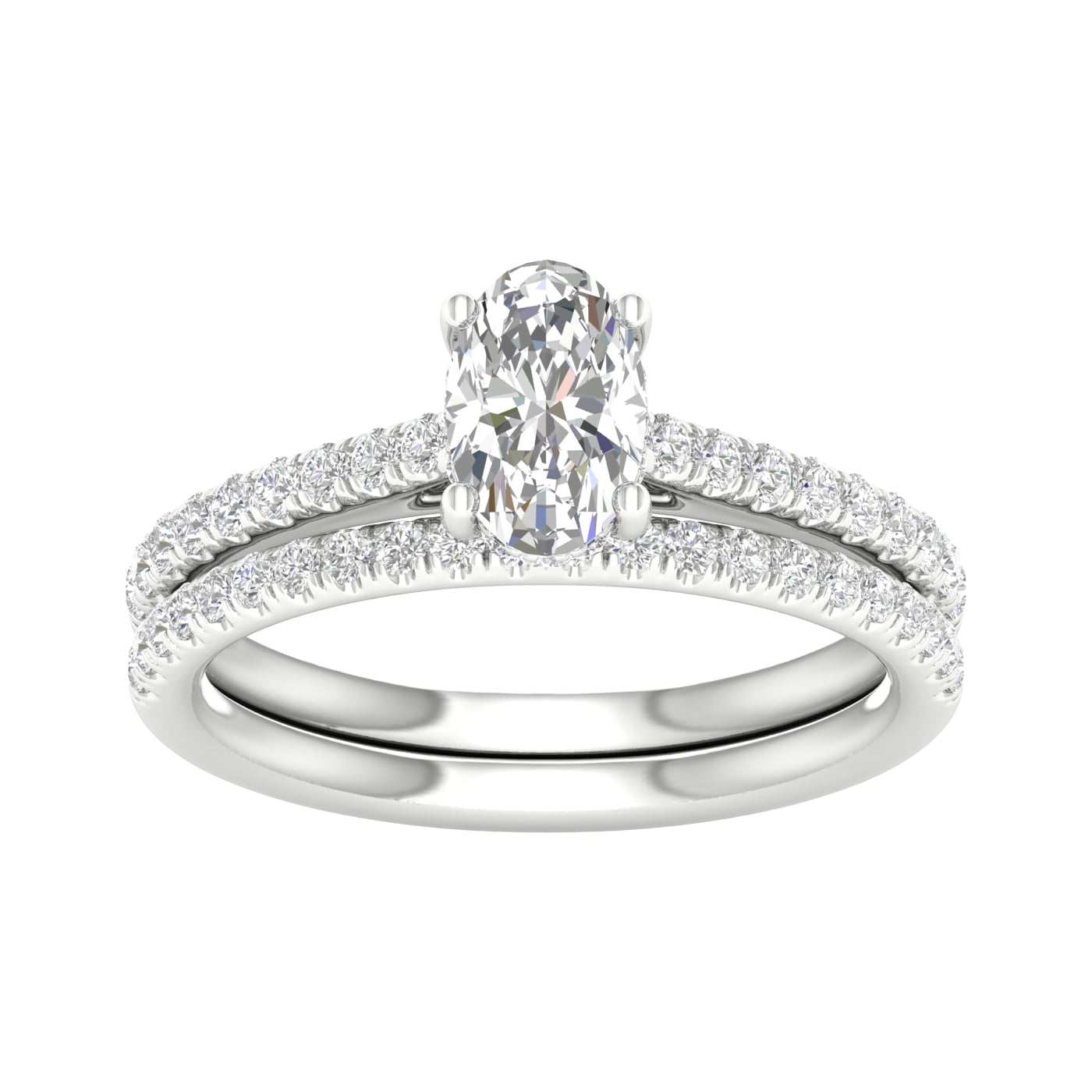 14K 1.50CT Lab Grown Diamond Bridal