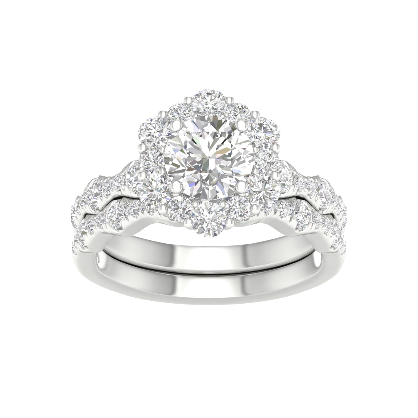14K 2.25CT Diamond Bridal - Image 3