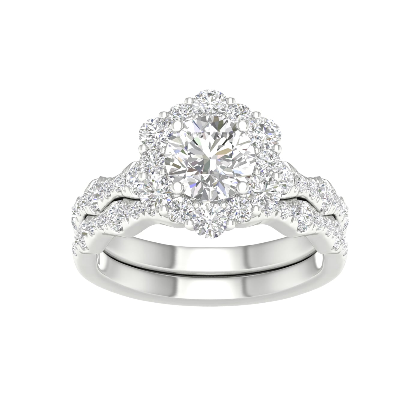 14K 2.25CT Diamond Bridal - Image 4