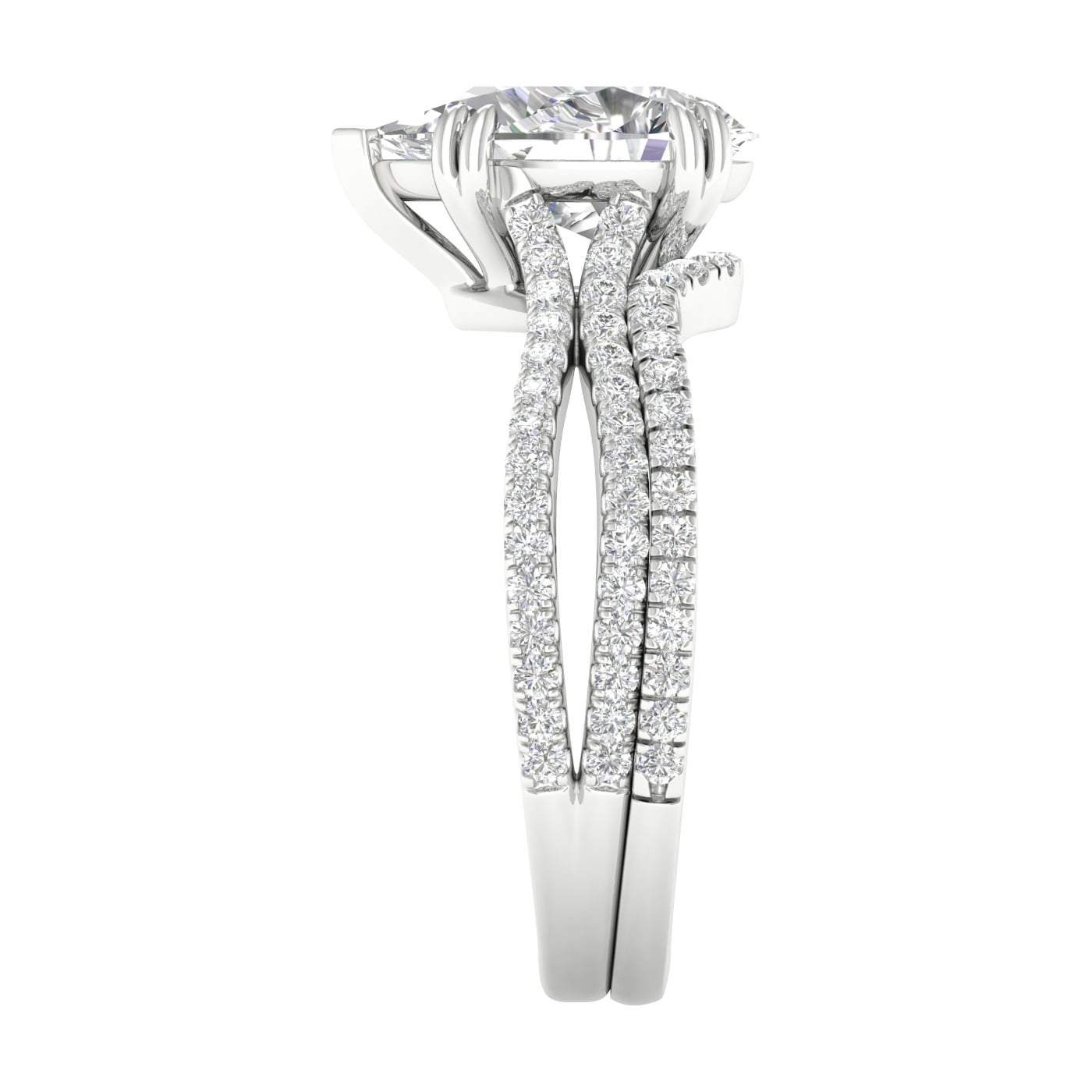 14K 2.50CT Certified Lab Grown Diamond Bridal - Image 2