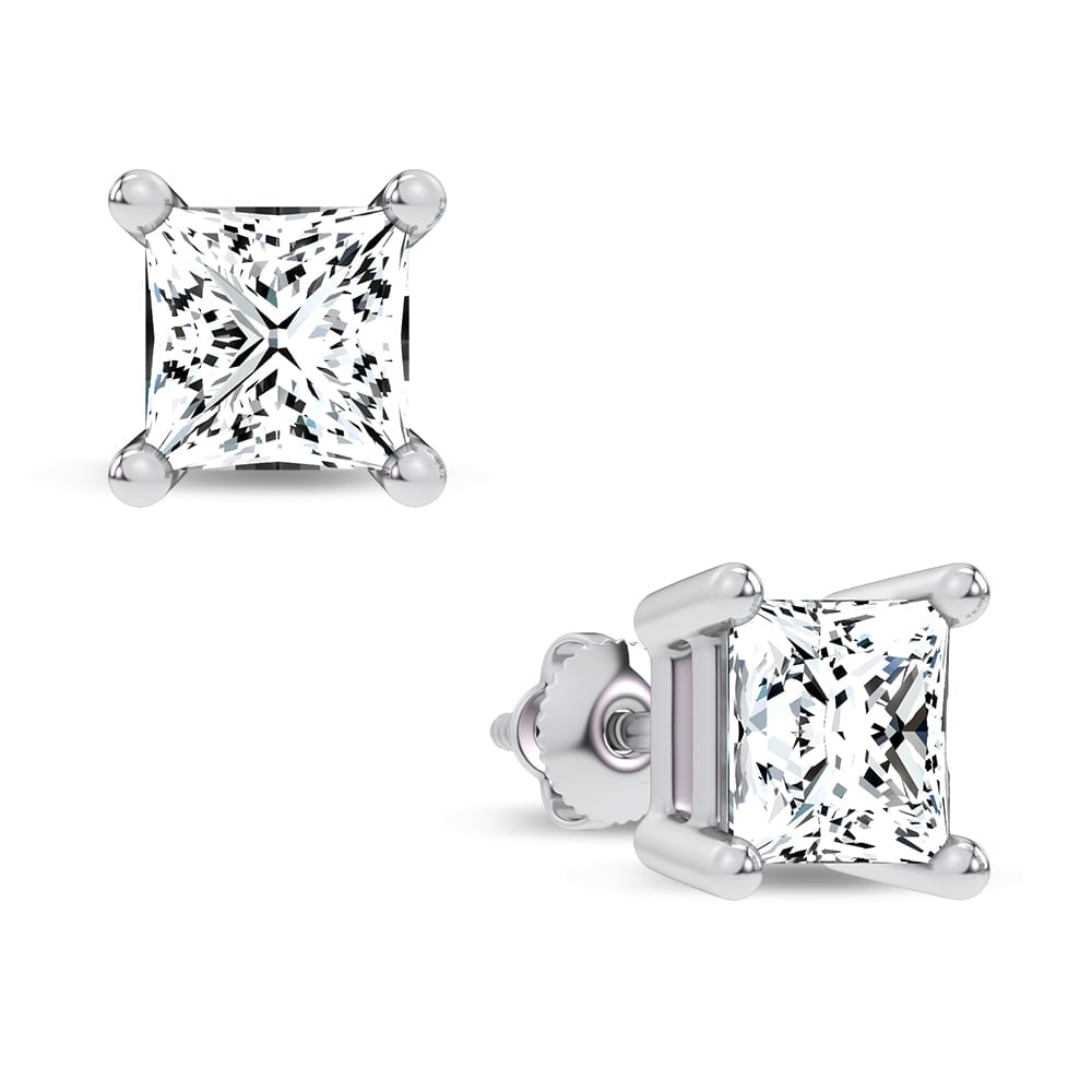 14K 2.00CT Lab Grown Diamond Earrings - Image 2