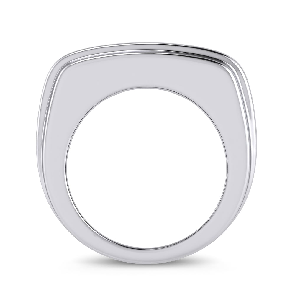 14K 2.00CT Certified Lab Grown Mens Ring - Image 3