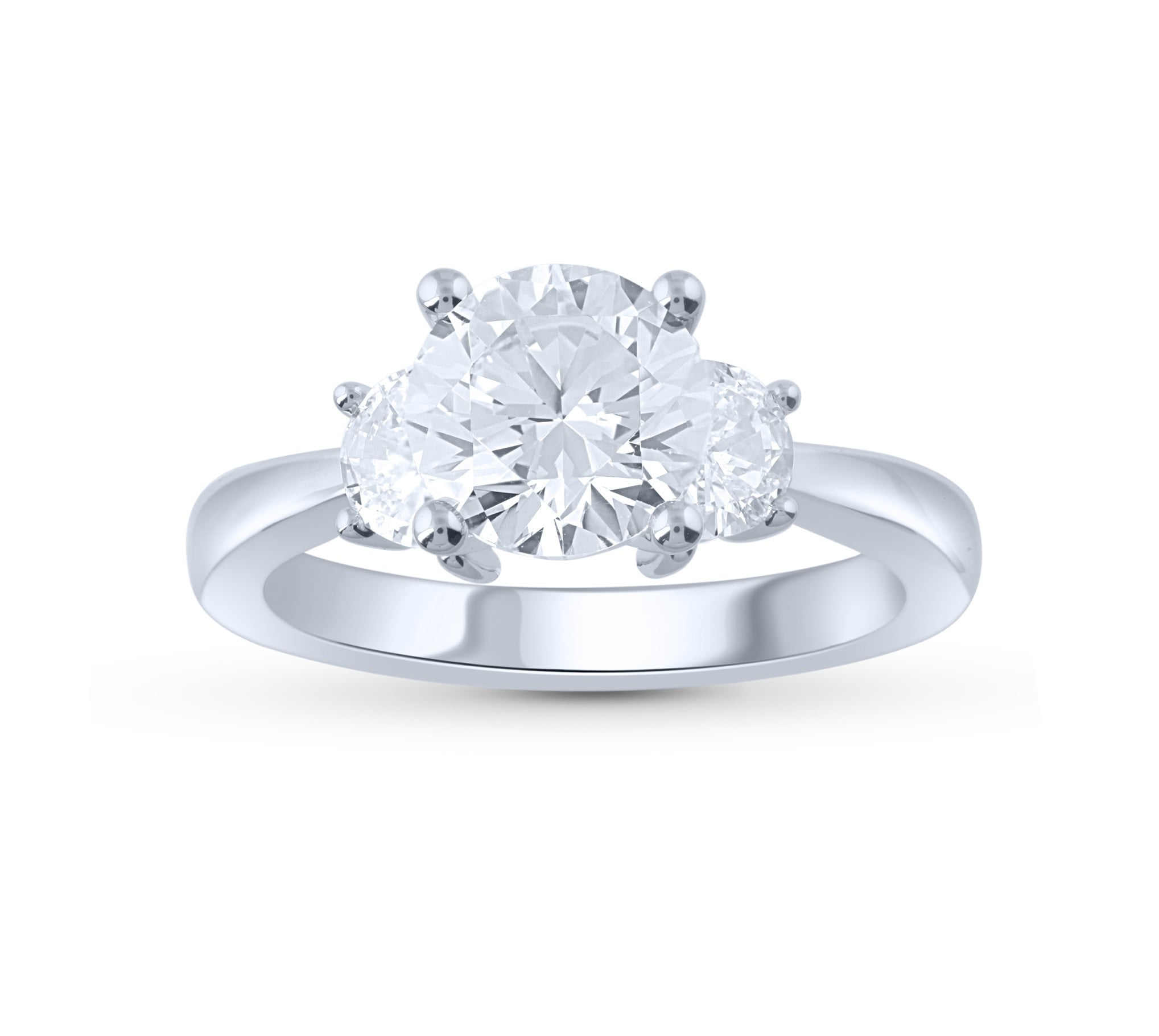14K 3.50CT Lab Grown Diamond Ring
