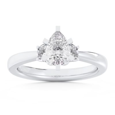 14K 3.40CT Engagement Ring