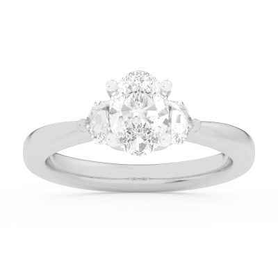 14K 1.29CT Certified Lab Grown Diamond Ring ( Certified )