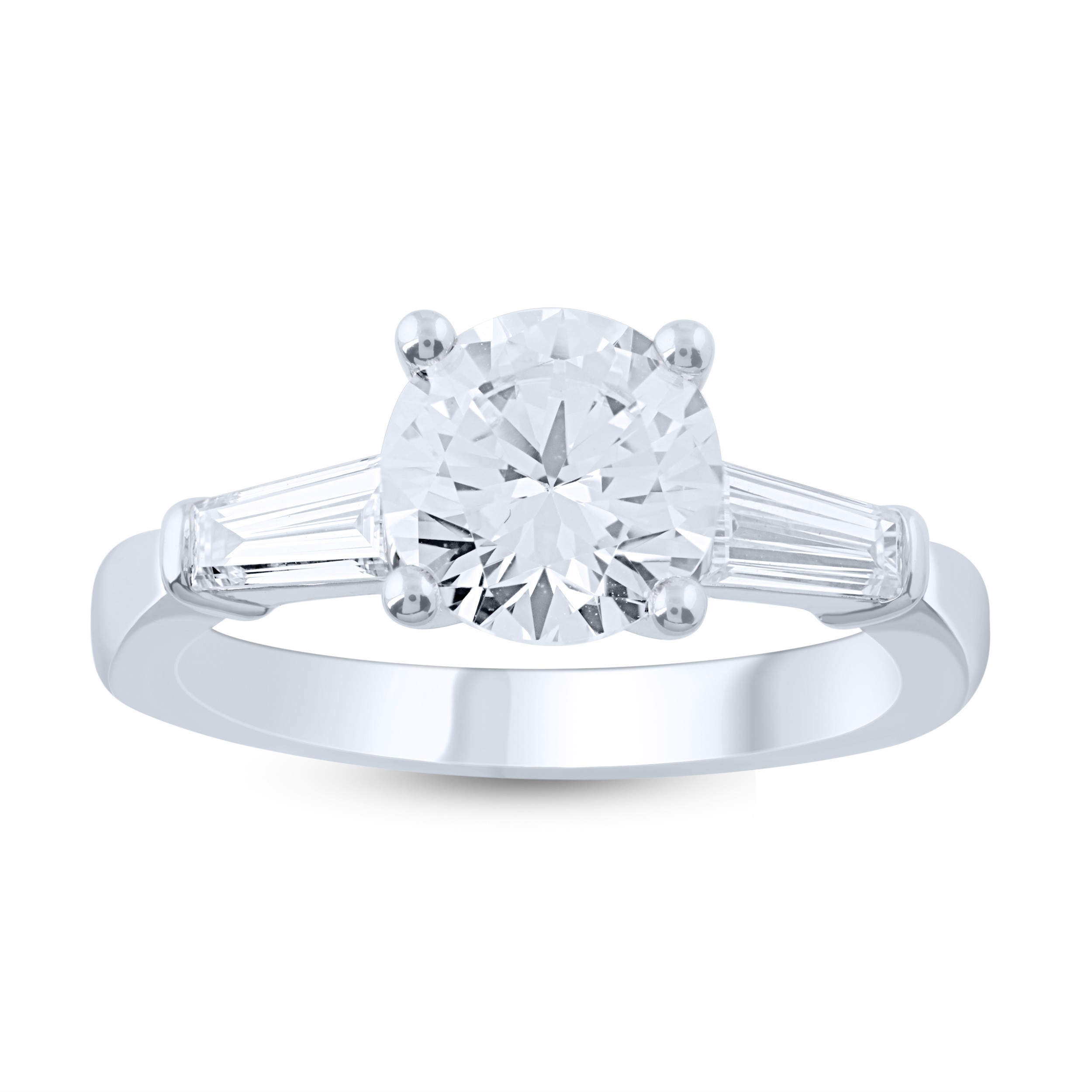 14K 2.50CT Lab Grown Engagement Ring