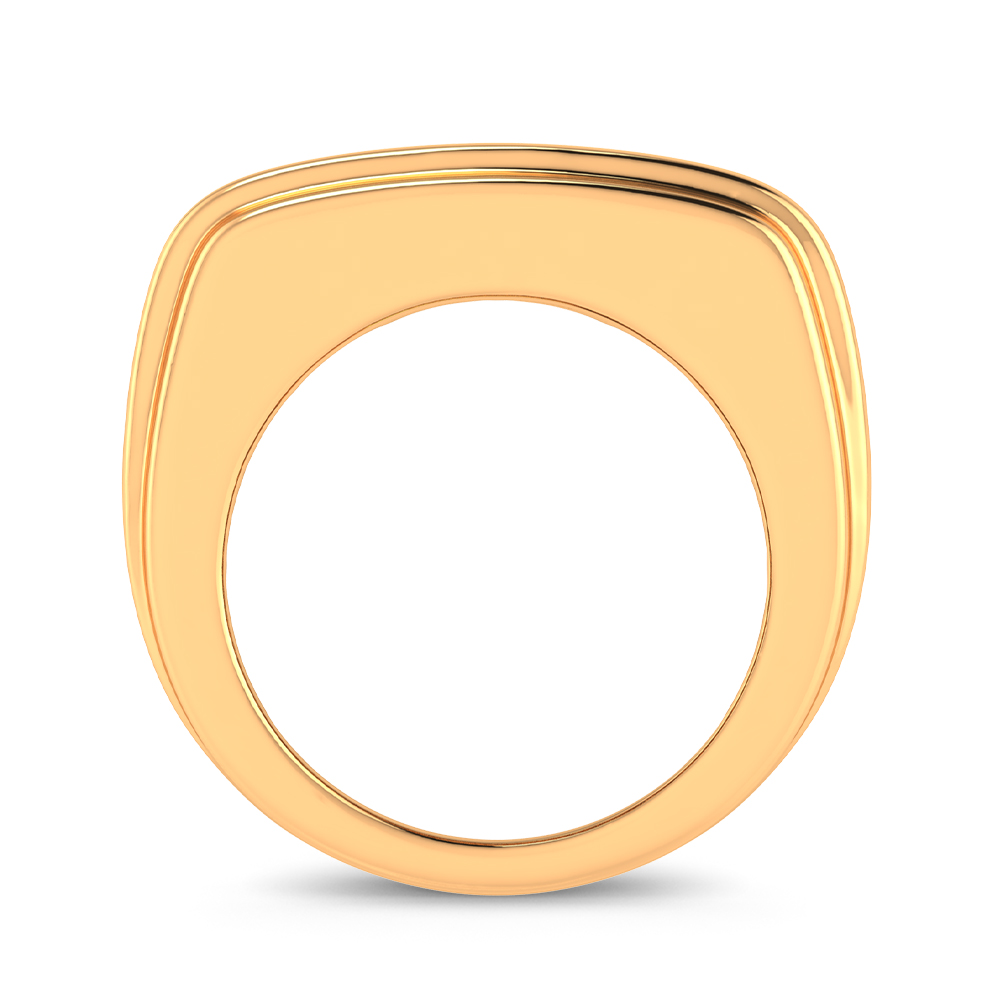 14K 2.00CT Certified Lab Grown Mens Ring - Image 3